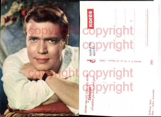 468187,Schauspieler Karlheinz Böhm Portrait Uhr
