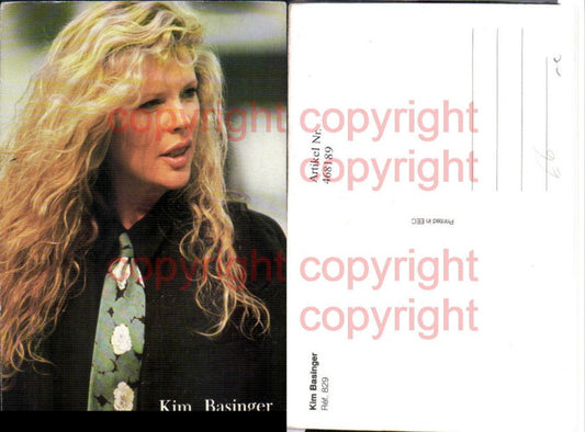 468189,Schauspielerin Kim Basinger Krawatte Portrait