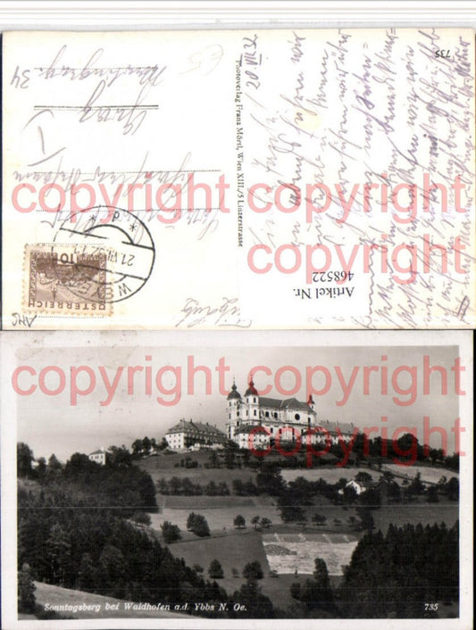 468522,Sonntagberg b. Waidhofen an d. Ybbs Wallfahrtskirche Kirche