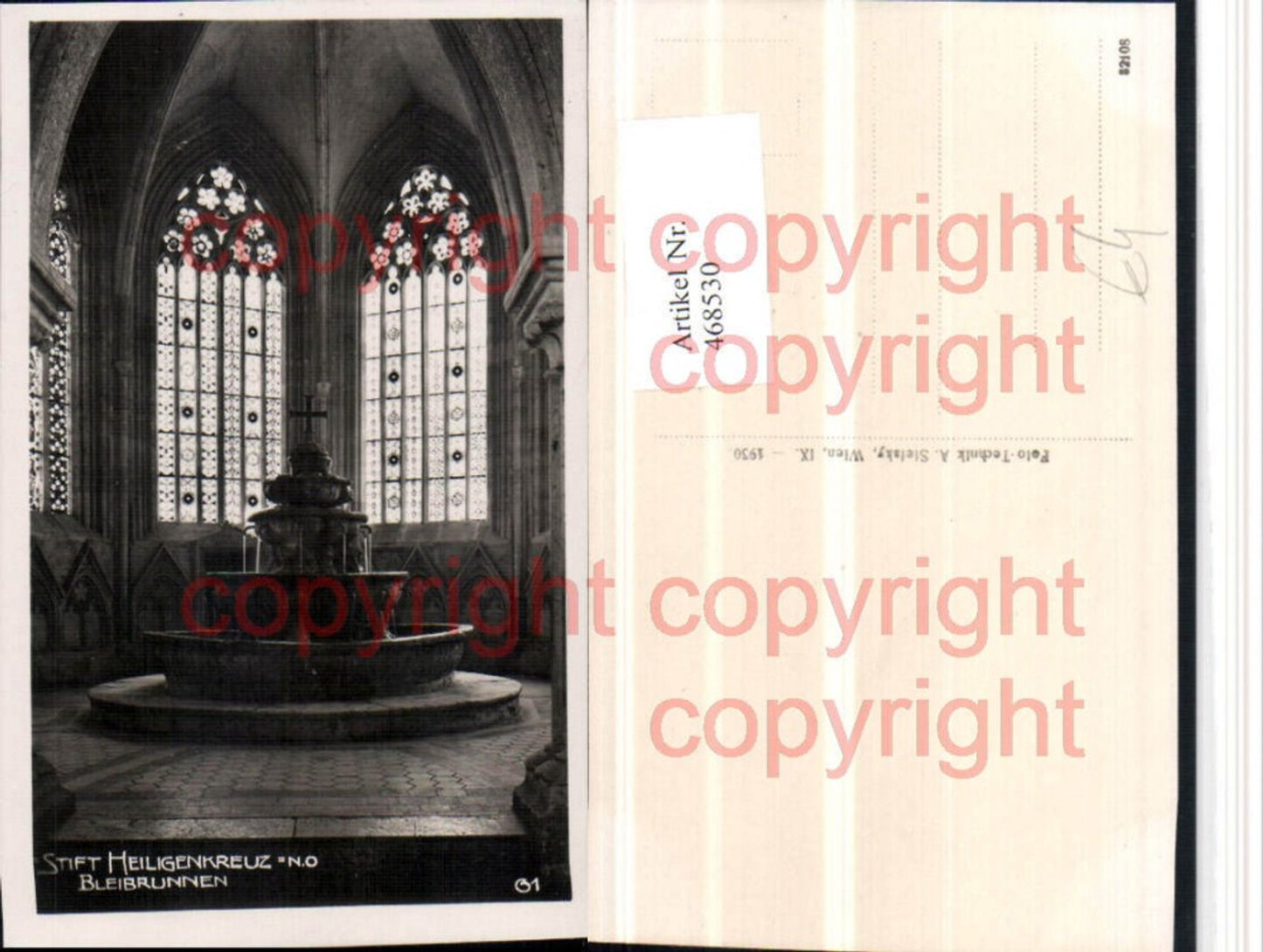 468530,Stift Heiligenkreuz Bleibrunnen Brunnen