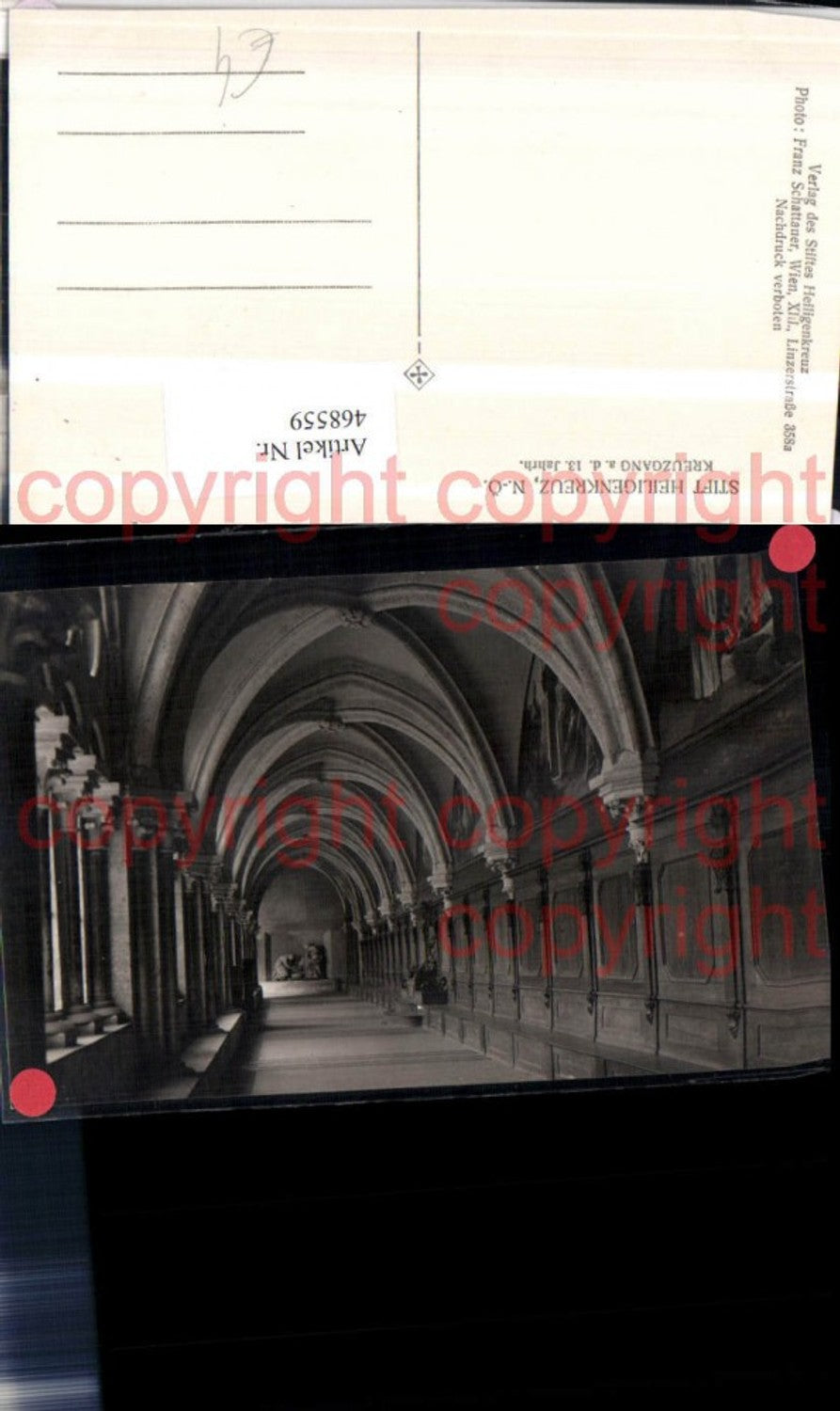 468559,Stift Heiligenkreuz Kreuzgang