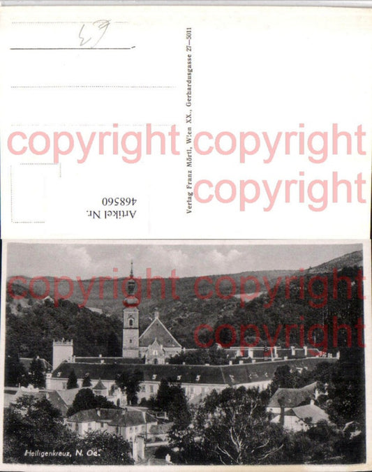 468560,Heiligenkreuz Teilansicht m. Stift