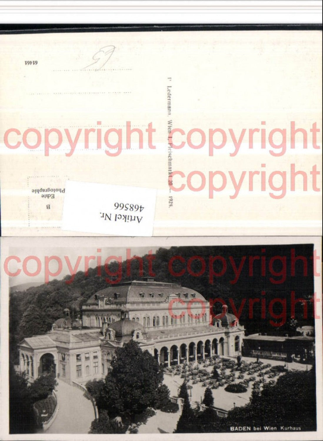 468566,Baden b. Wien Kurhaus