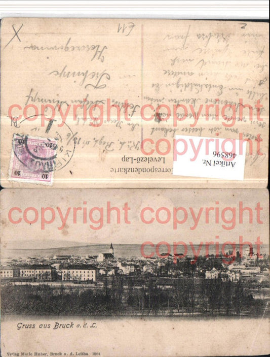 468596,Gruß aus Bruck an d. Leitha Totale