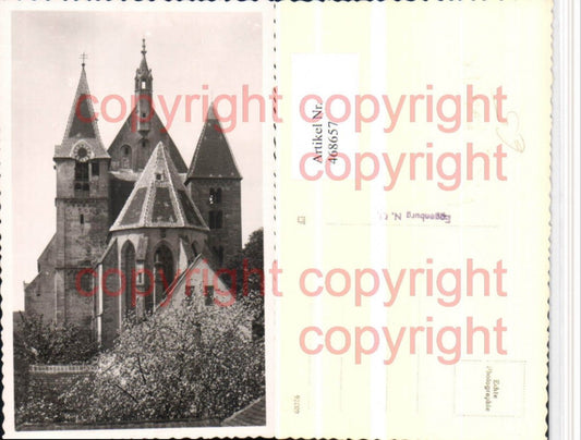 468657,Foto AK Eggenburg Kirche