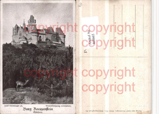 468665,Burg Kreuzenstein b. Leobendorf pub Josef Nürnberger