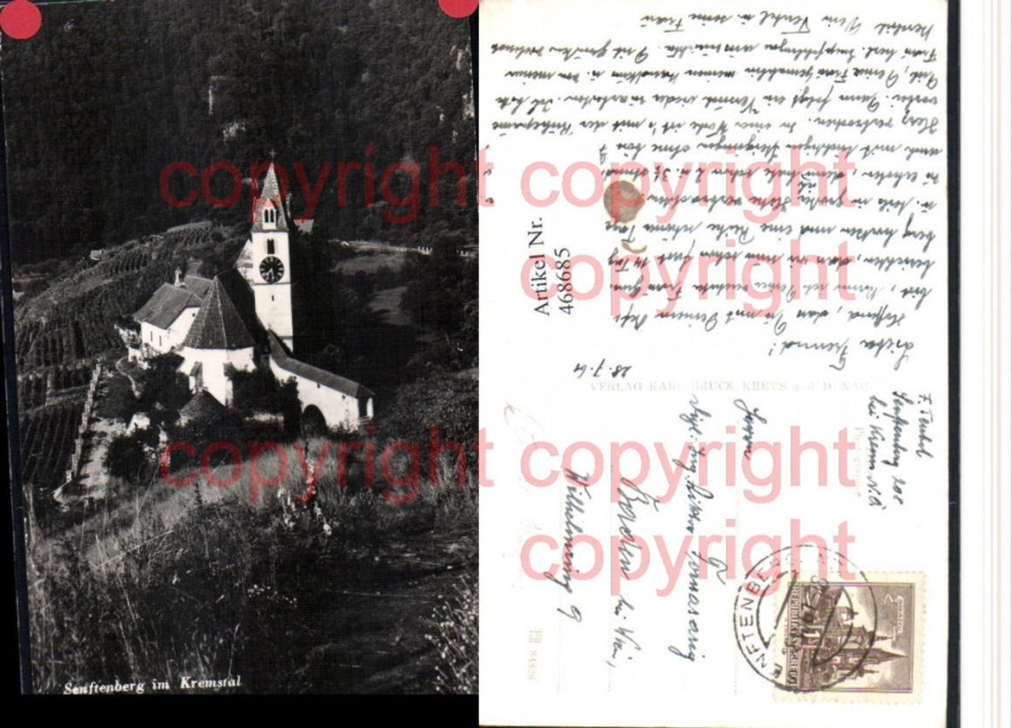 468685,Senftenberg im Kremstal Kirche bei Krems