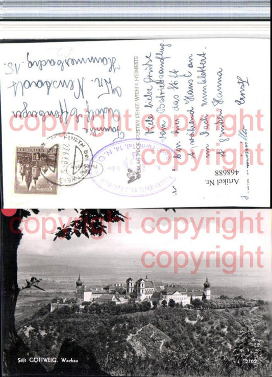 468688,Stift Göttweig in d. Wachau b. Furth