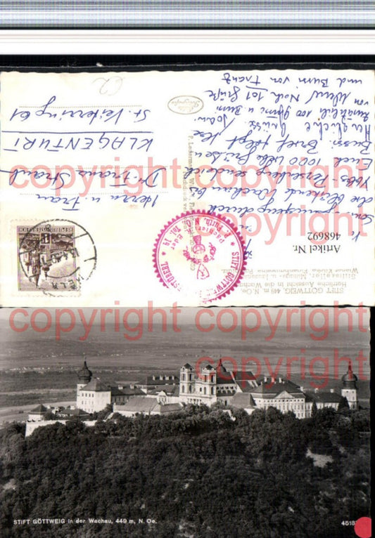 468692,Stift Göttweig in d. Wachau b. Furth