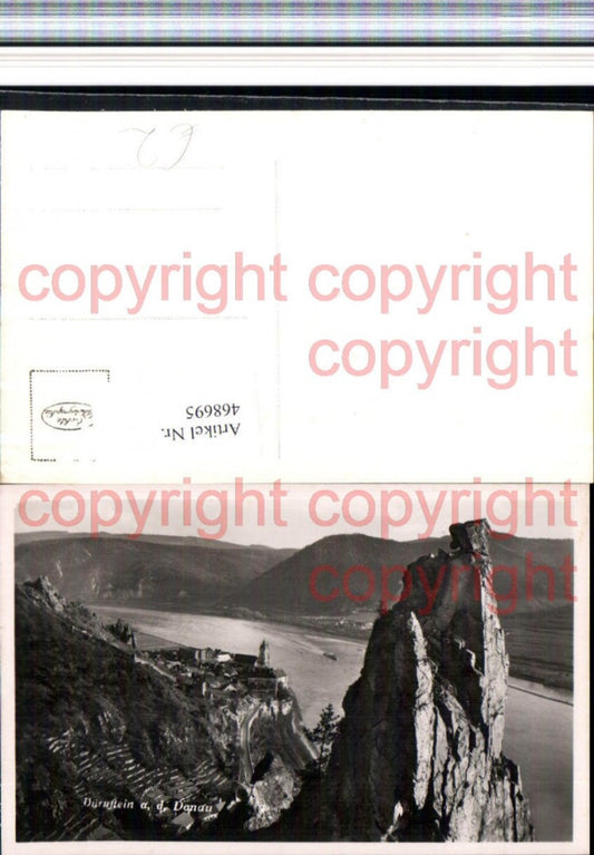 468695,Dürnstein an d. Donau Totale Felsen