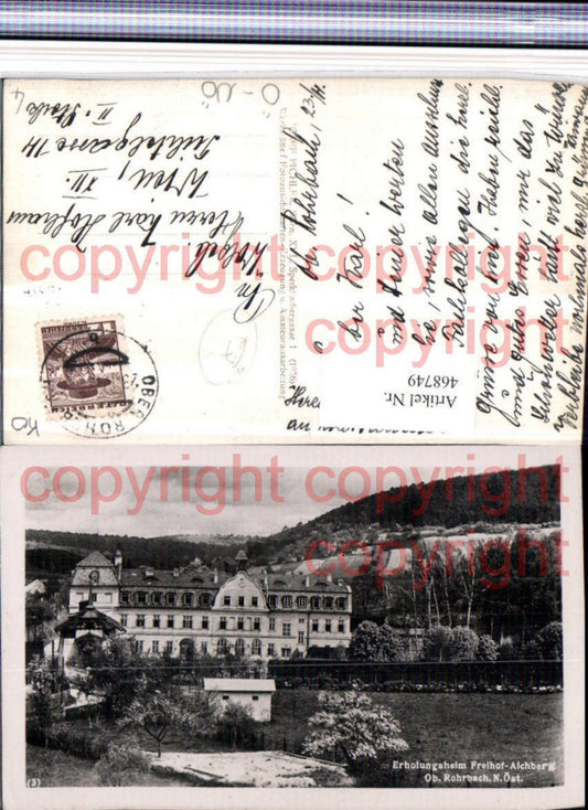 468749,Ober-Rohrbach Erholungsheim Freihof-Aichberg