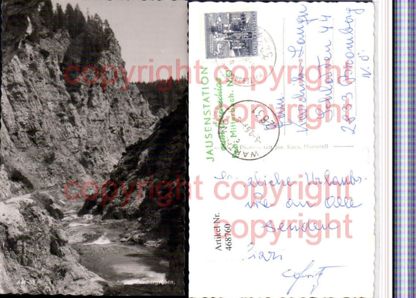 468760,Ötschergräben b. Mitterbach Schlucht