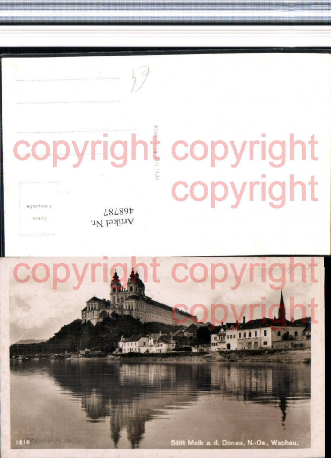 468787,Wachau Stift Melk an d. Donau Kirche