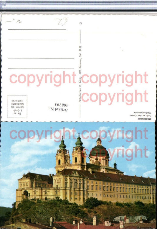 468795,Barockstift Stift Melk an d. Donau