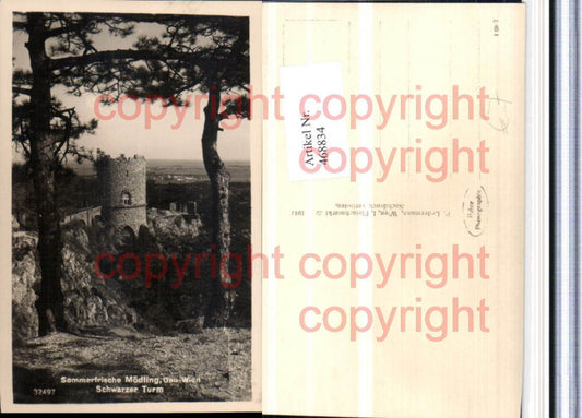 468834,Mödling Schwarzer Turm