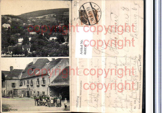 468836,Mödling Hinterbrühl Höldrichsmühle Mehrbildkarte