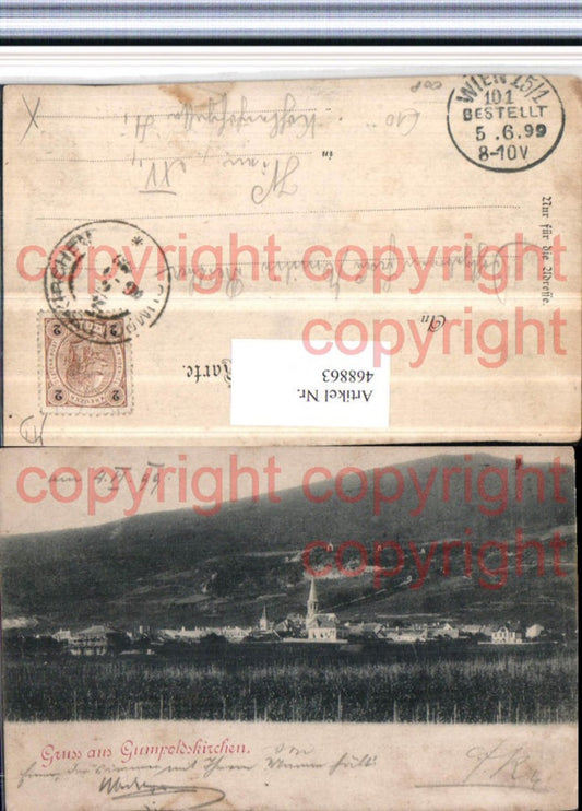 468863,Gruß aus Gumpoldskirchen Totale