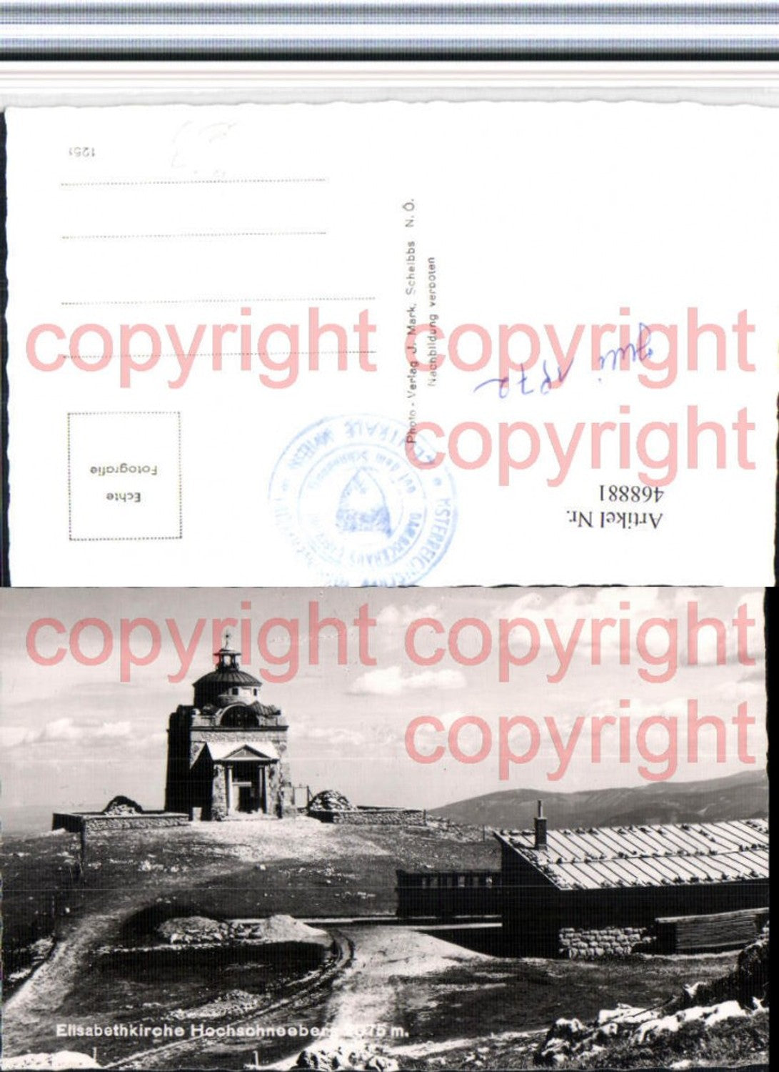 468881,Hochschneeberg b. Puchberg Elisabethkirche Kirche