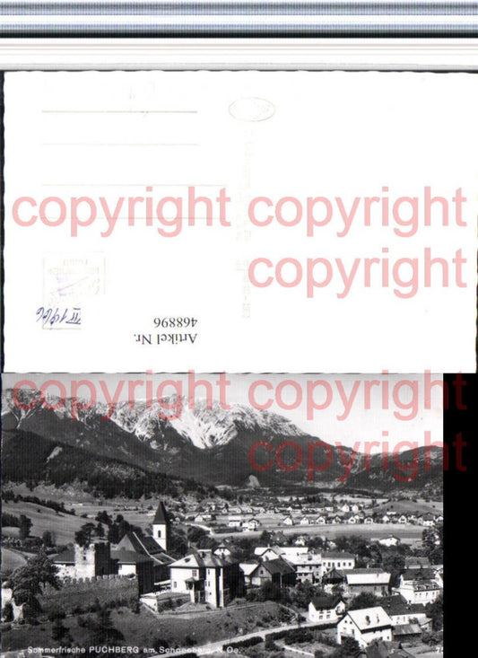 468896,Puchberg am Schneeberg Totale Bergkulisse