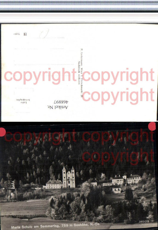 468897,Maria Schutz am Semmering Kirche