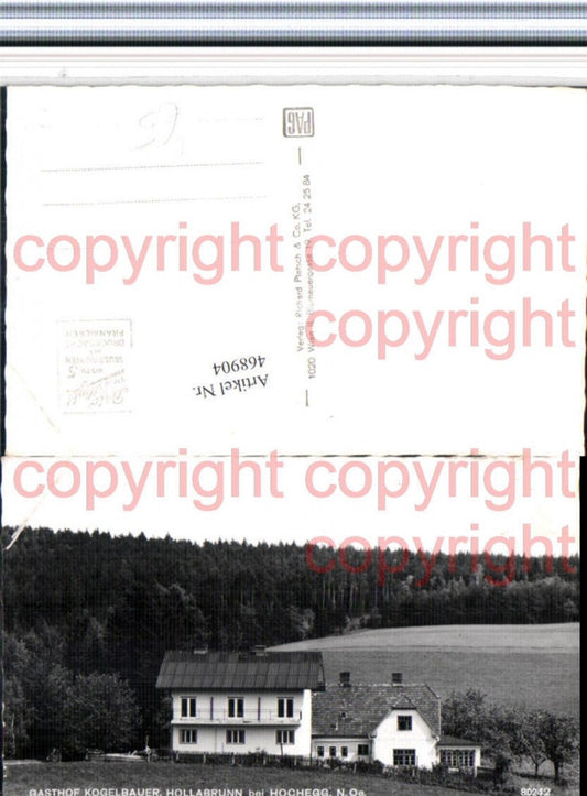 468904,Hollabrunn b. Hochegg Gasthof Kogelbauer