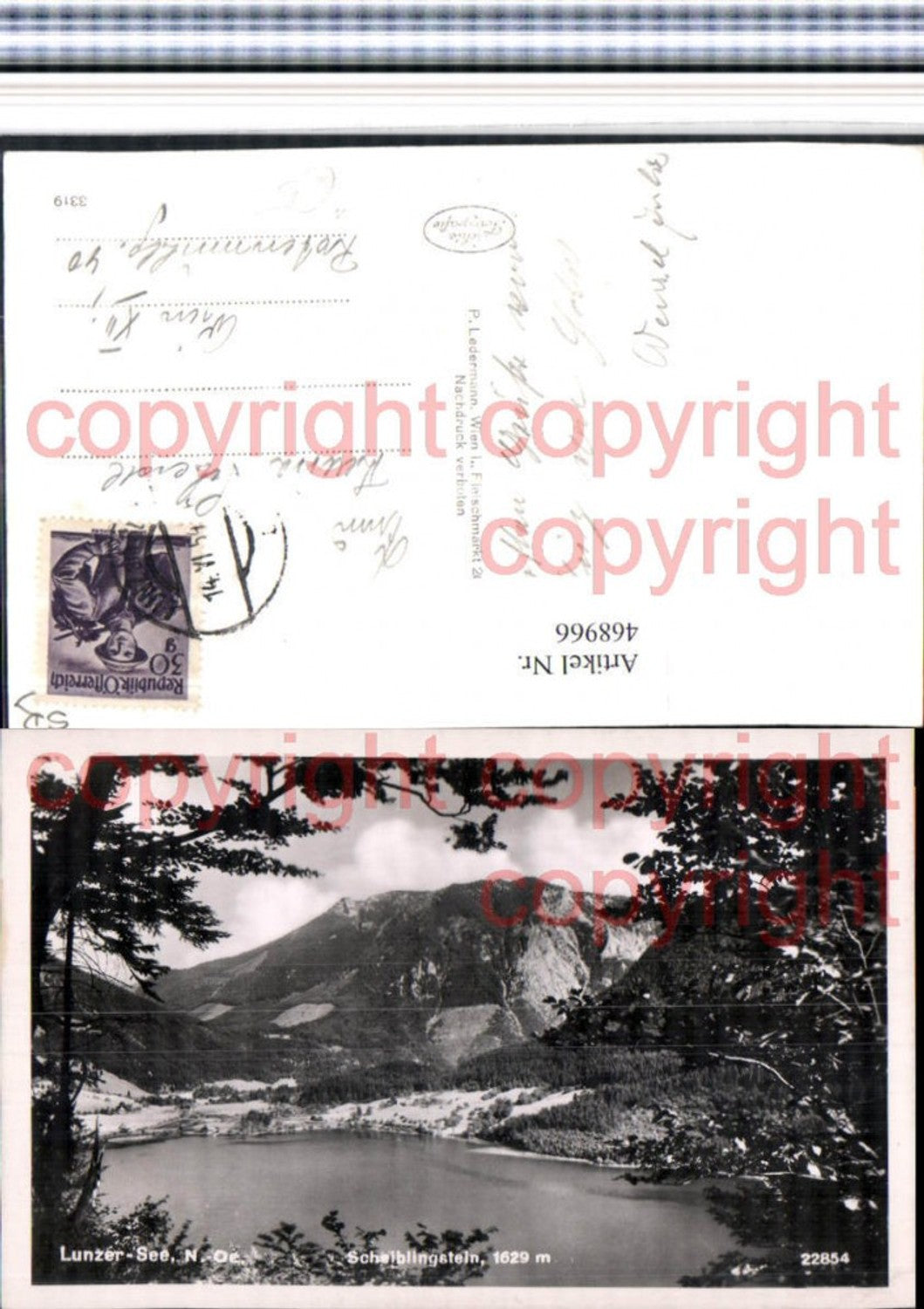 468966,Lunzersee See b. Lunz m. Scheiblingstein