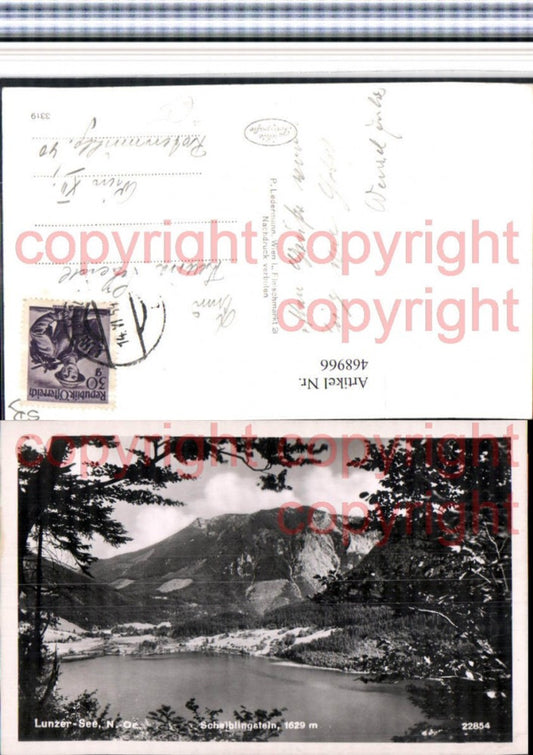 468966,Lunzersee See b. Lunz m. Scheiblingstein