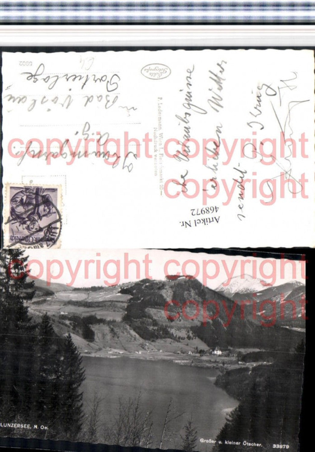 468972,Lunzersee See b. Lunz Großer u. Kleiner Ötscher