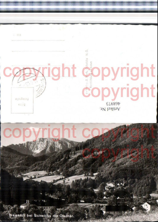 468973,Neustift b. Scheibbs Totale m. Ötscher Bergkulisse