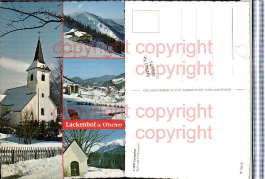 468975,Lackenhof Totale Kirche Winterbilder Mehrbildkarte