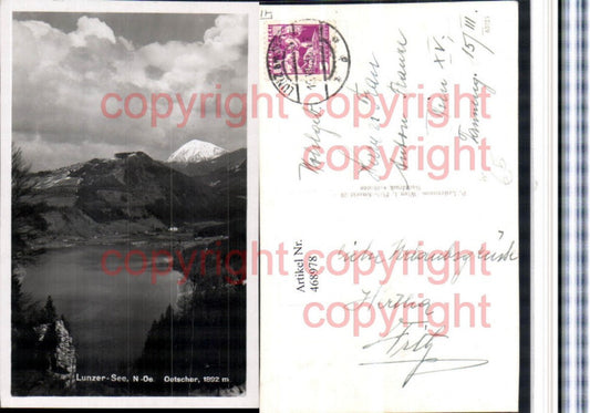 468978,Lunzersee See b. Lunz m. Ötscher Bergkulisse