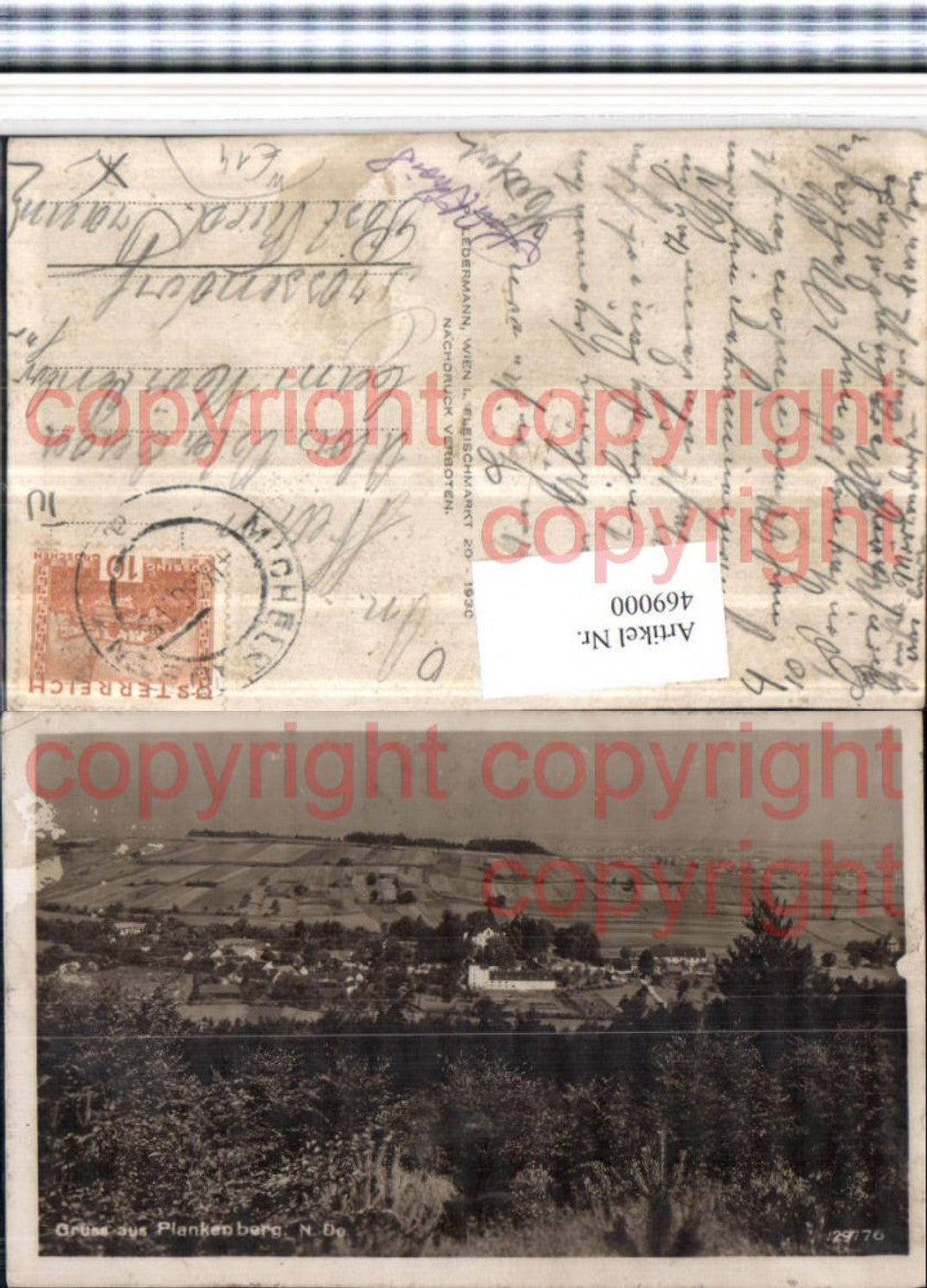 469000,Gruß aus Plankenberg b. Sieghartskirchen Totale