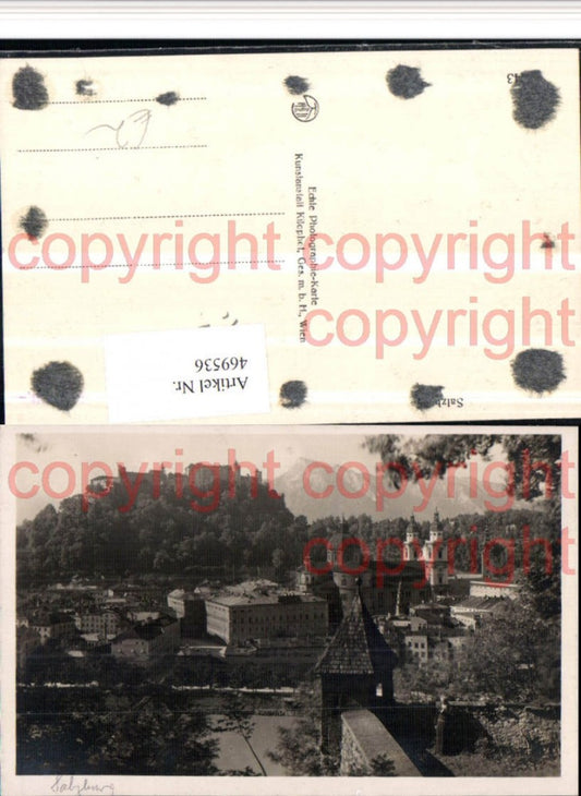 469536,Salzburg Teilansicht m. Festung Bergkulisse pub Kilophot