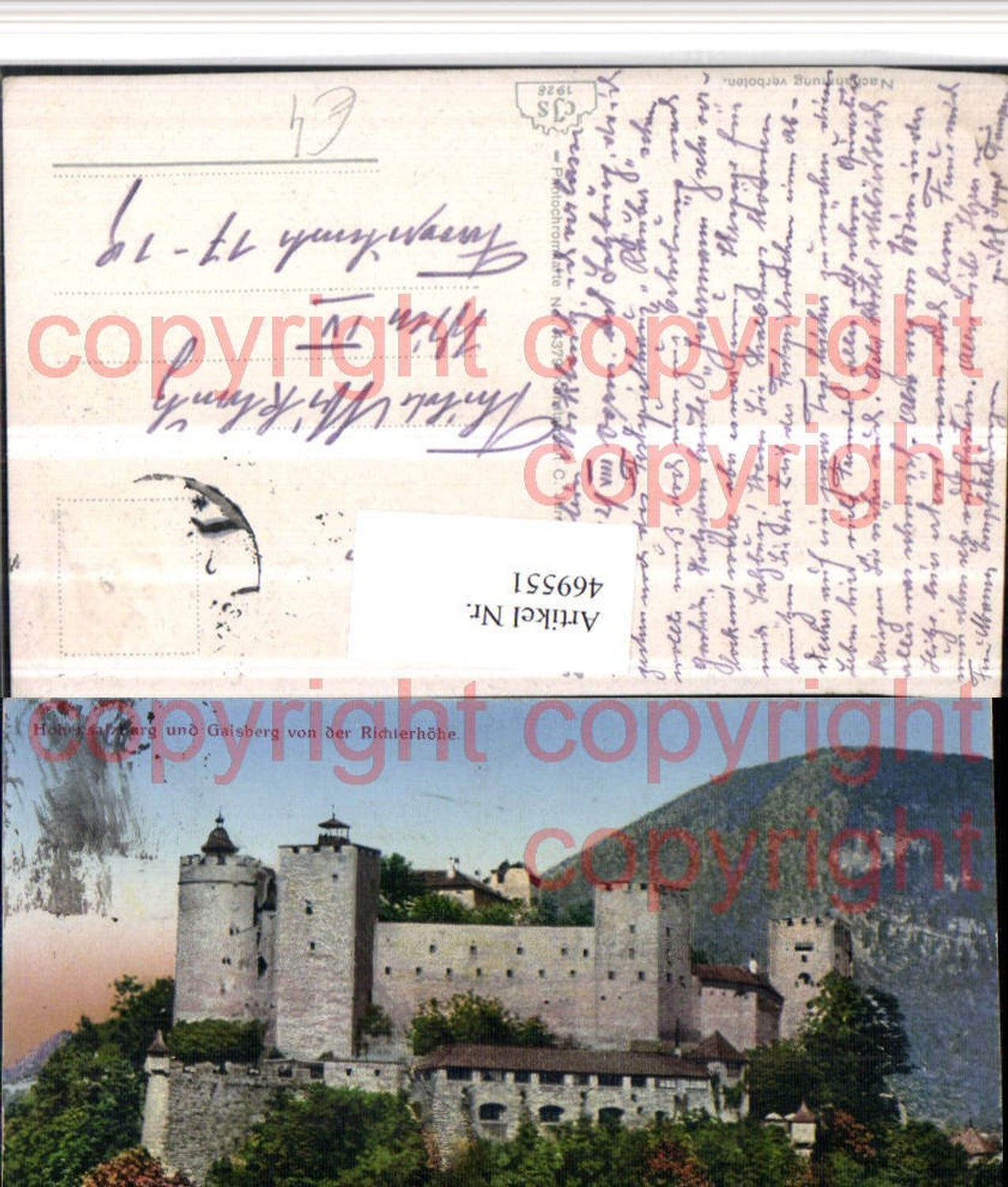 469551, Salzburg Hohensalzburg Fortress with Gaisberg