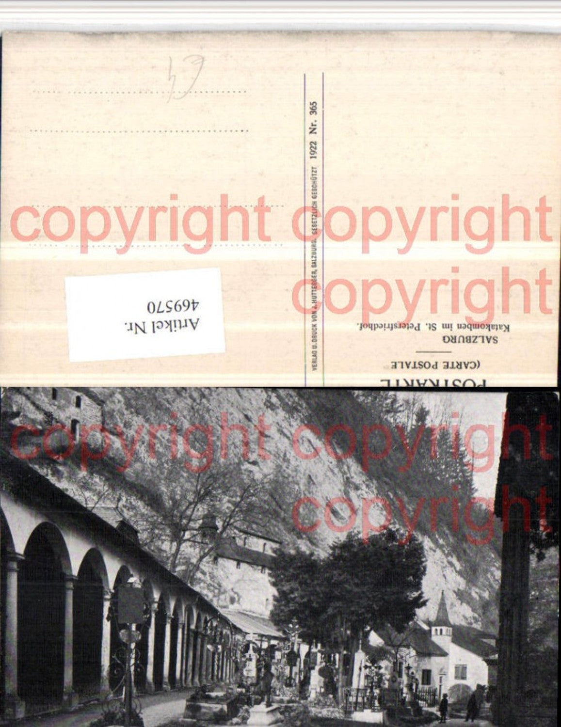 469570,Salzburg St. Peter Friedhof Katakomben