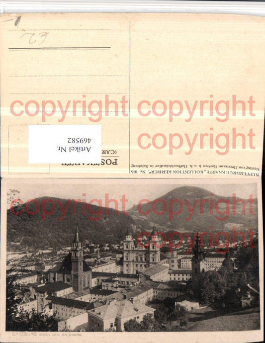 469582,Salzburg Teilansicht Kirche