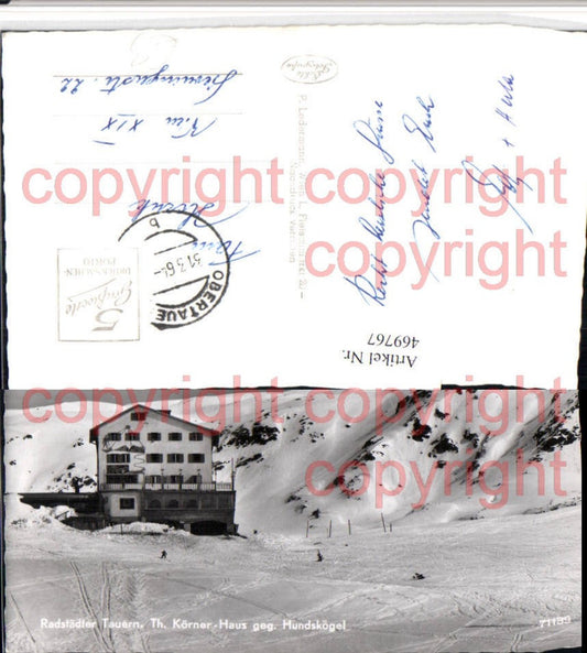 469767,Theodor Körner-Haus Berghütte b. Annaberg Winterbild