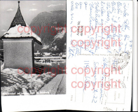 469778,Mauterndorf im Lungau Kapelle Winterbild