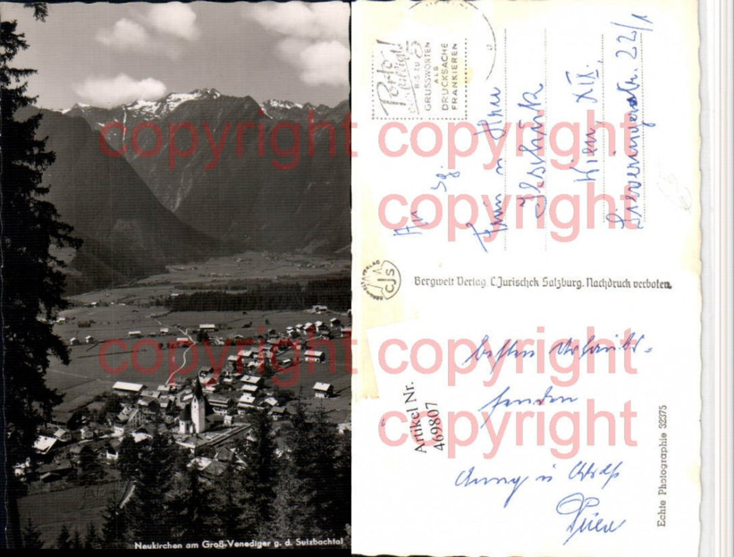 469807,Neukirchen am Großvenediger Totale Bergkulisse