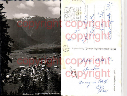 469807,Neukirchen am Großvenediger Totale Bergkulisse