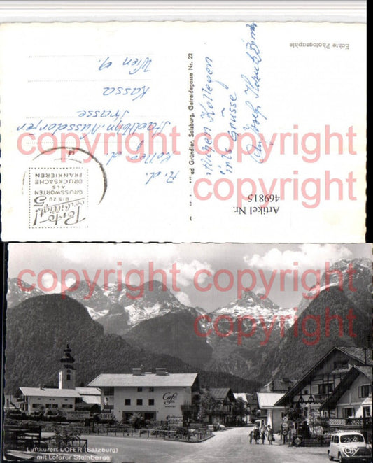 469815,Lofer Teilansicht m. Loferer Steinbergen Bergkulisse pub Cosy 2302