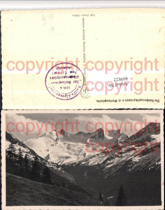 469822,Reichenspitzgruppe von d. Gerlosplatte b. Krimml Bergkulisse