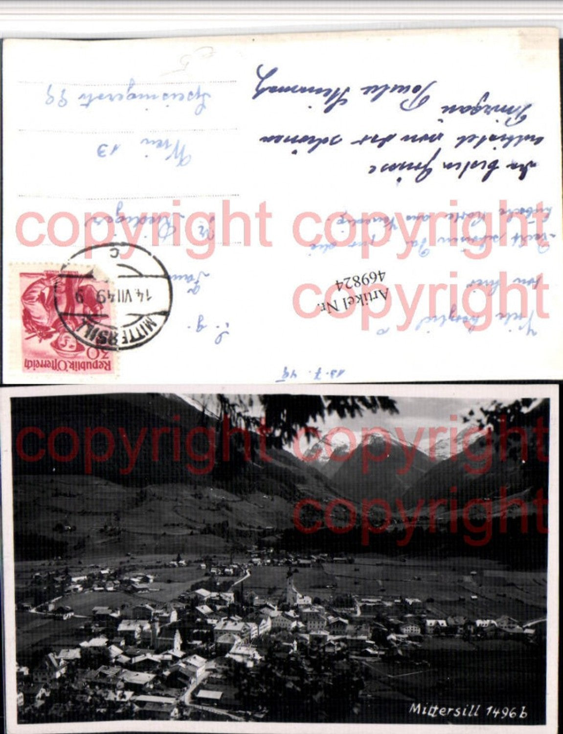 469824,Mittersill Totale Bergkulisse