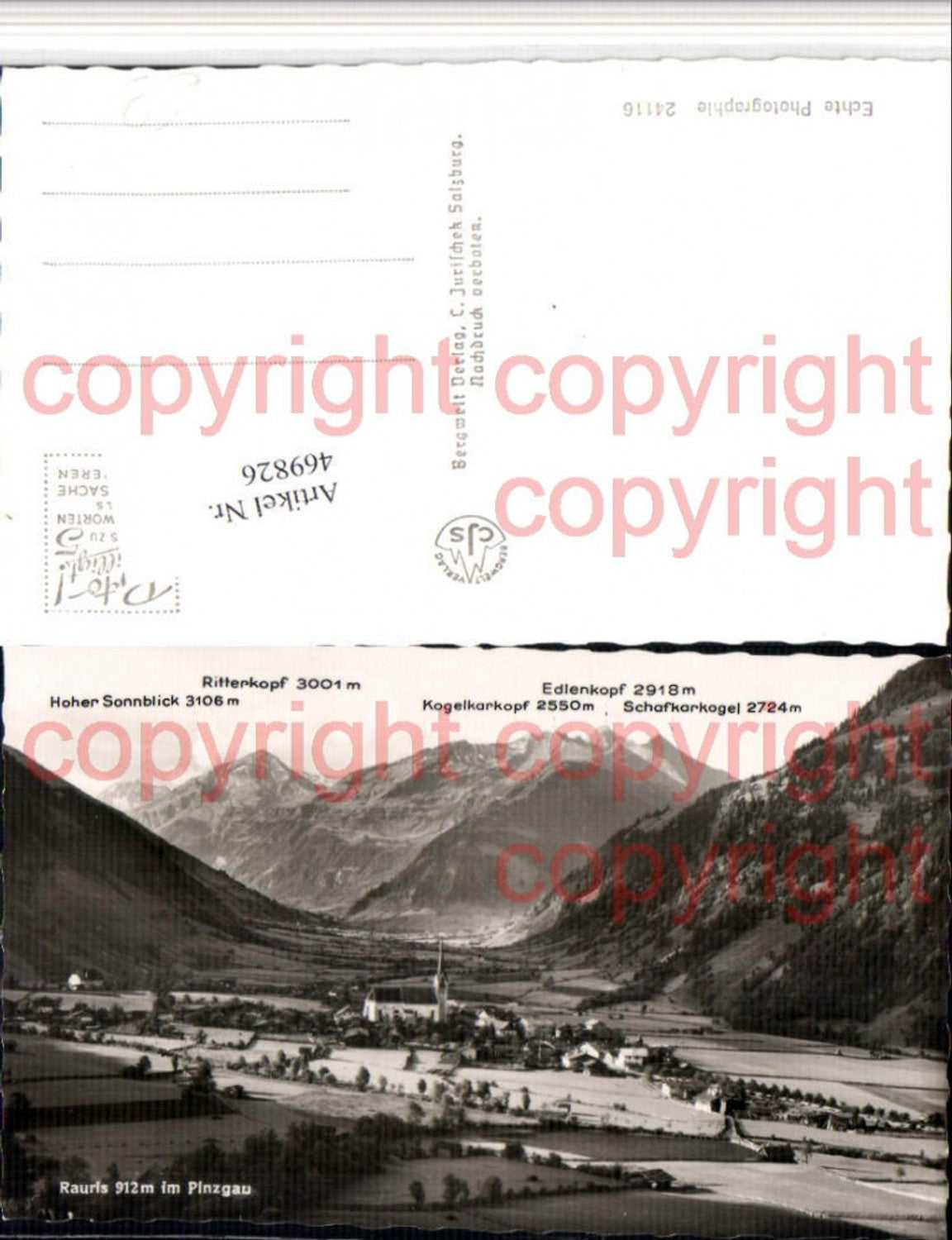 469826,Rauris im Pinzgau Totale Bergkulisse