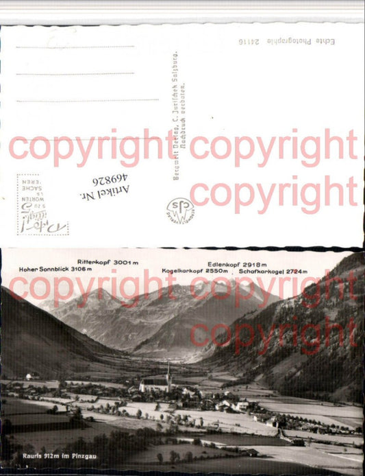 469826,Rauris im Pinzgau Totale Bergkulisse