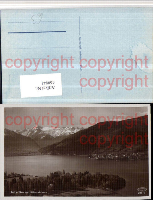 469841,Zell am See Totale geg. Kitzsteinhorn Bergkulisse