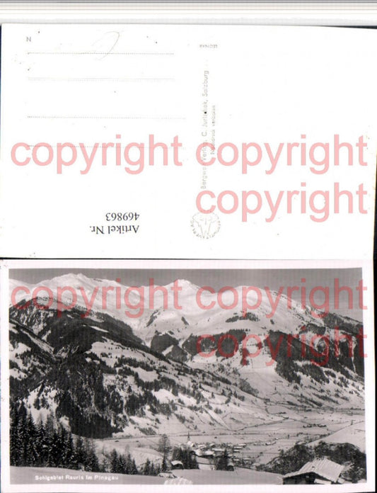 469863,Rauris im Pinzgau Totale Bergkulisse Winterbild