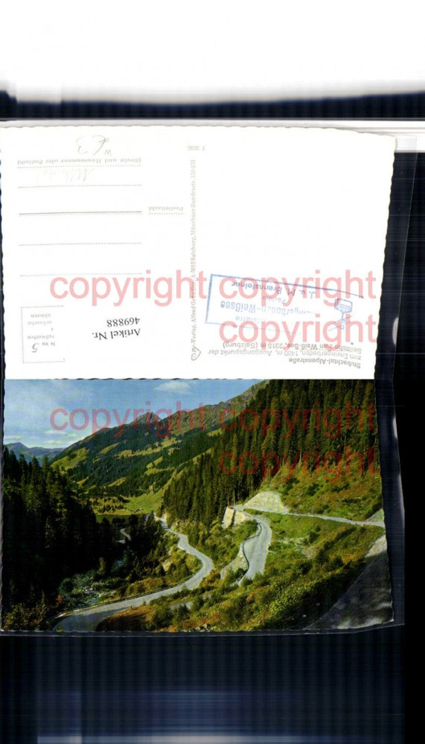 469888,Stubachtal Alpenstraße zum Enzingerboden b. Uttendorf