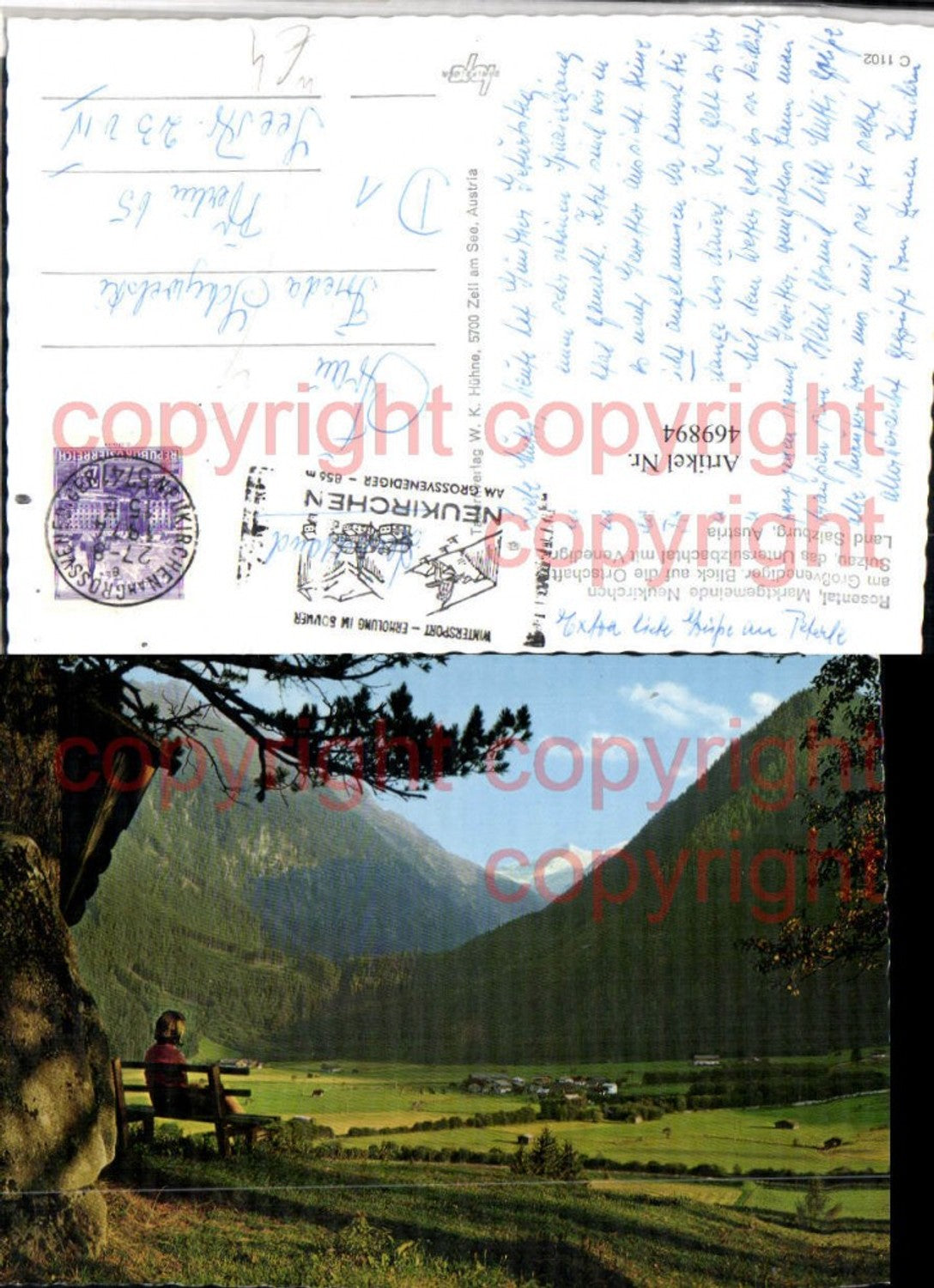 469894,Rosental b. Neukirchen am Großvenediger Bergkulisse