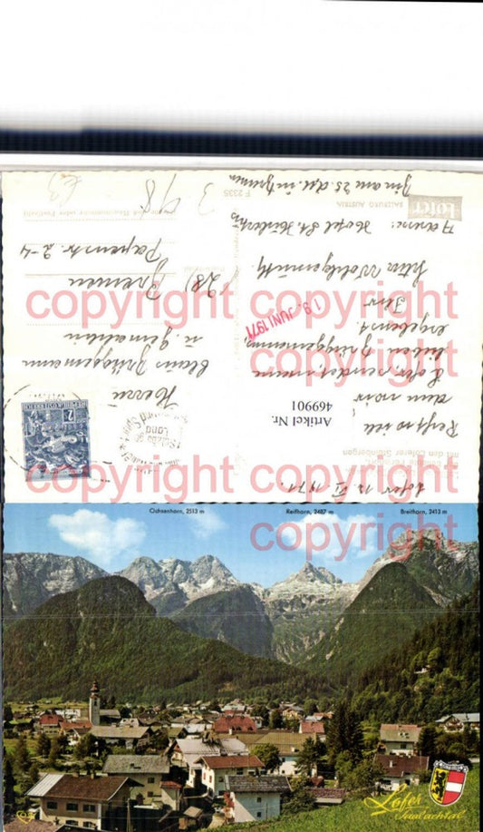 469901,Lofer Totale m. Loferer Steinbergen Bergkulisse